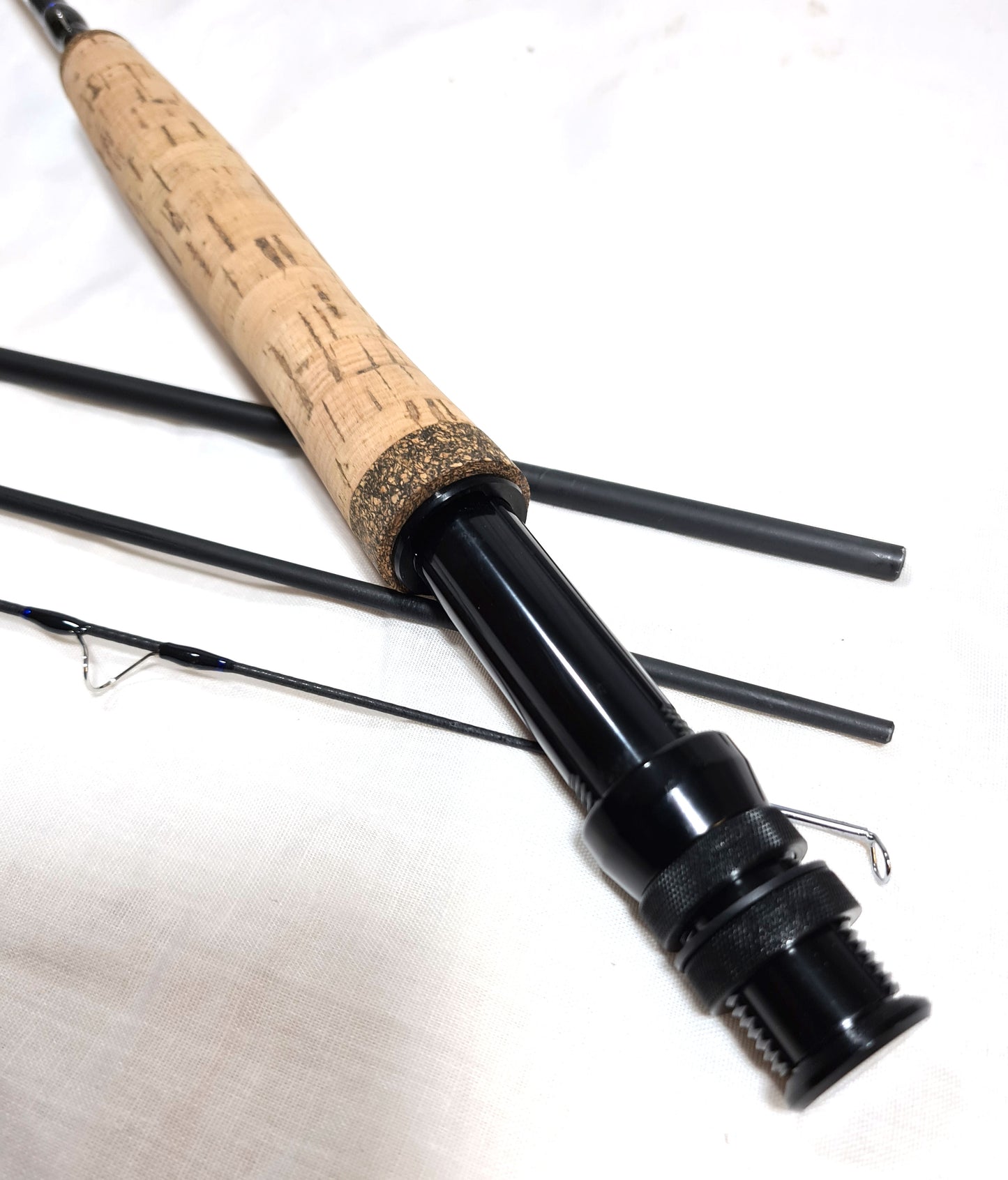 FLY FISHING ROD 4 SECTION 9'6" 6/7 AFTM IN CORDURA TRAVEL TUBE