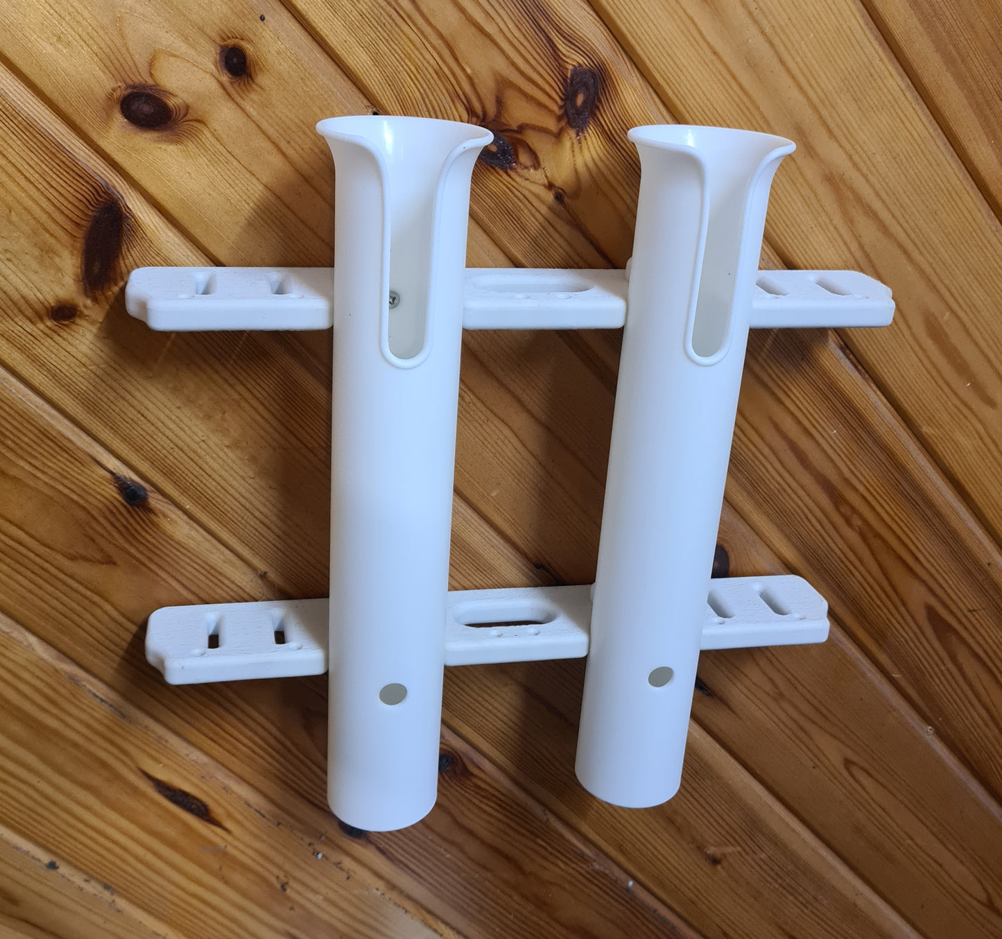 2 FISHING ROD HOLDER AND TOOL RACK