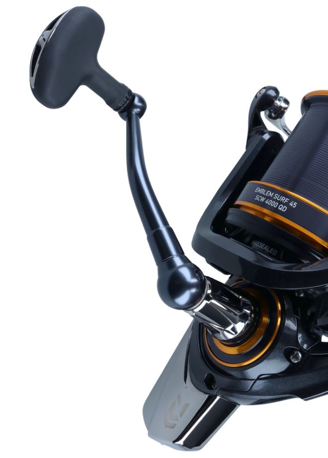 Daiwa 23 Emblem Surf 45 SCW QD Beach Shore Fishing Reel - 23EMS45SCW-QD