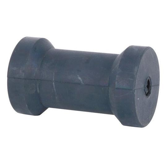 JARVIS WALKER MARINE TRAILER  KEEL ROLLER RUBBER 5" X 5/8" BLK