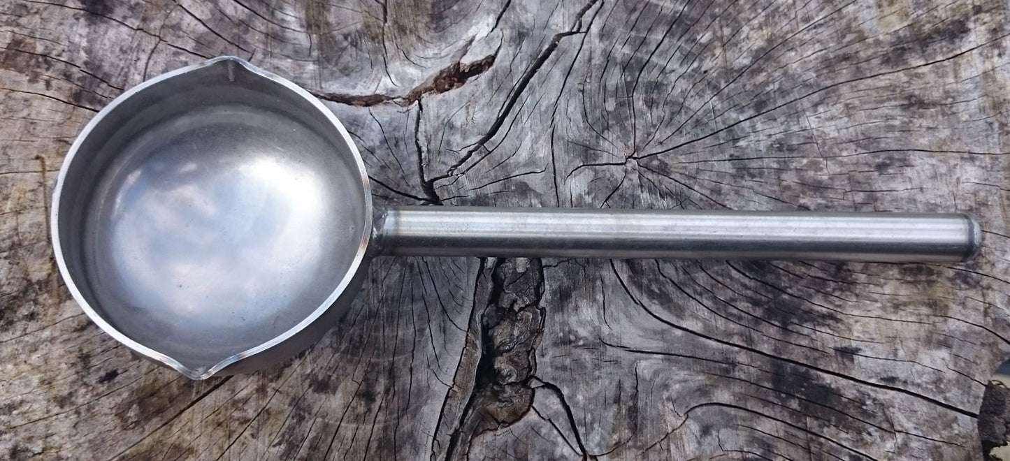 STAINLESS STEEL LEAD LADLE FOR MAKING FISHING WEIGHTS 2.2lb/1000gram