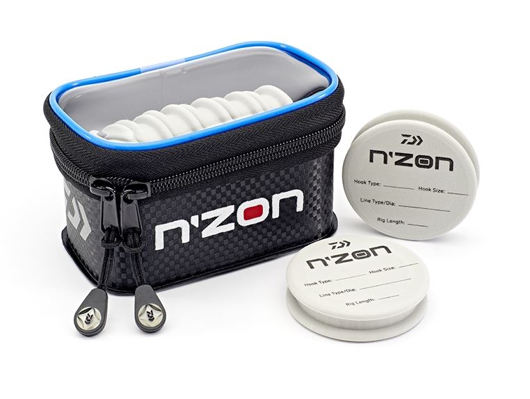 New Daiwa N'ZON EVA Rig Case & 6 Spools - NZERC1