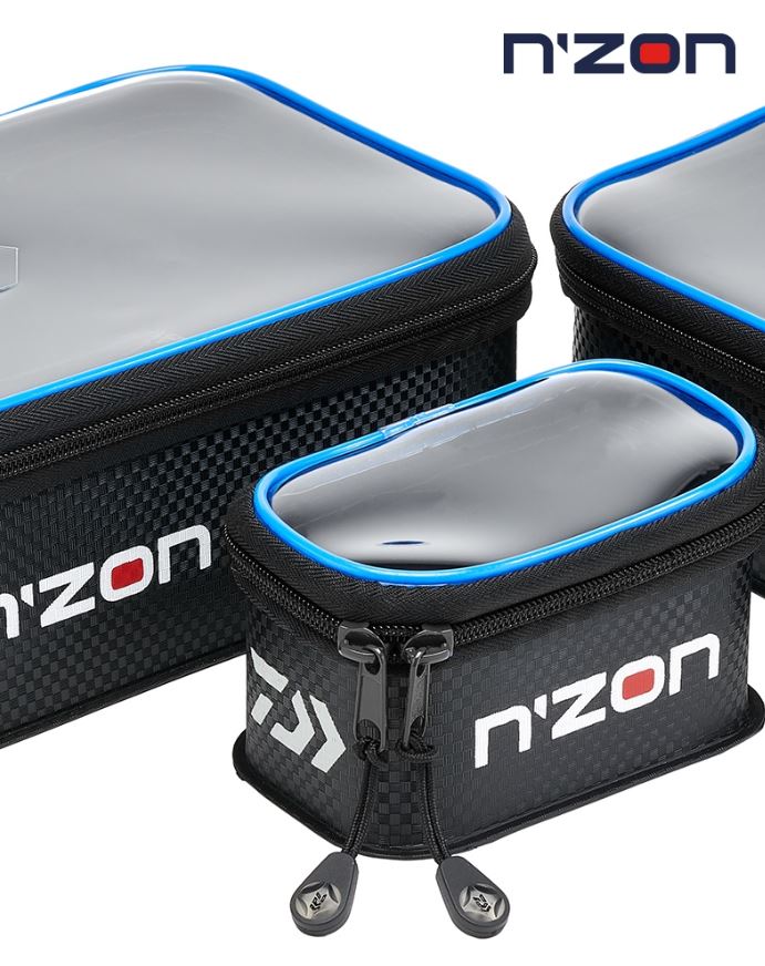 New Daiwa N'ZON EVA 3pc Accessory Case Set 2 - NZEVAAC-2