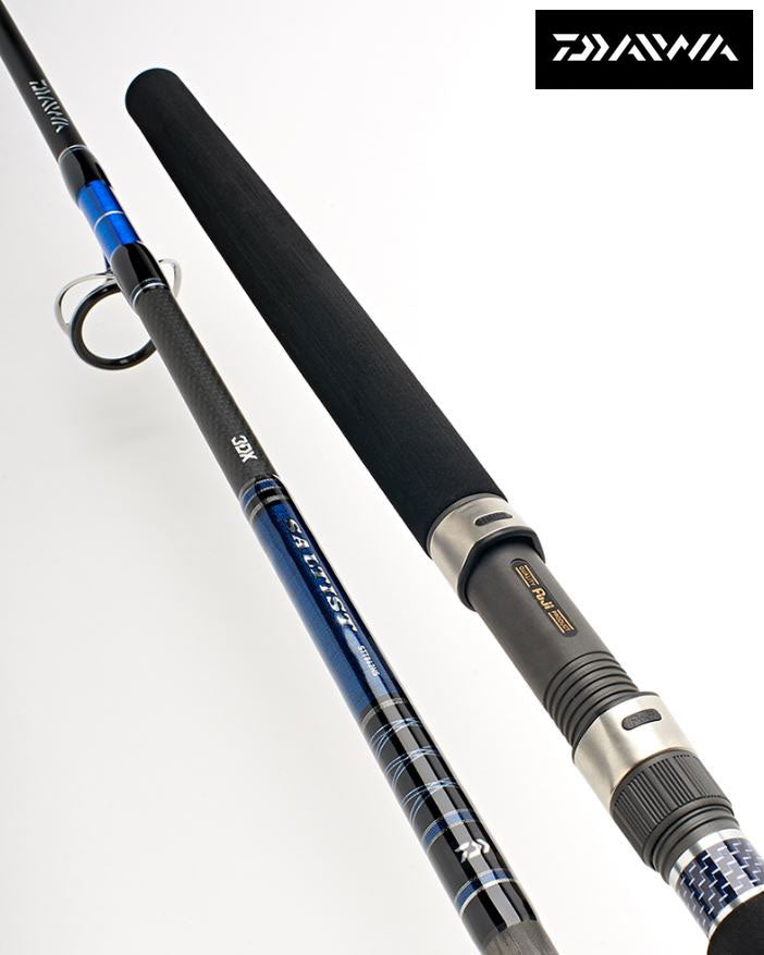 Daiwa Saltist Popper 8'6' 80-140g 2pc Saltwater Lure Fishing Rod - STT862HS-AZ