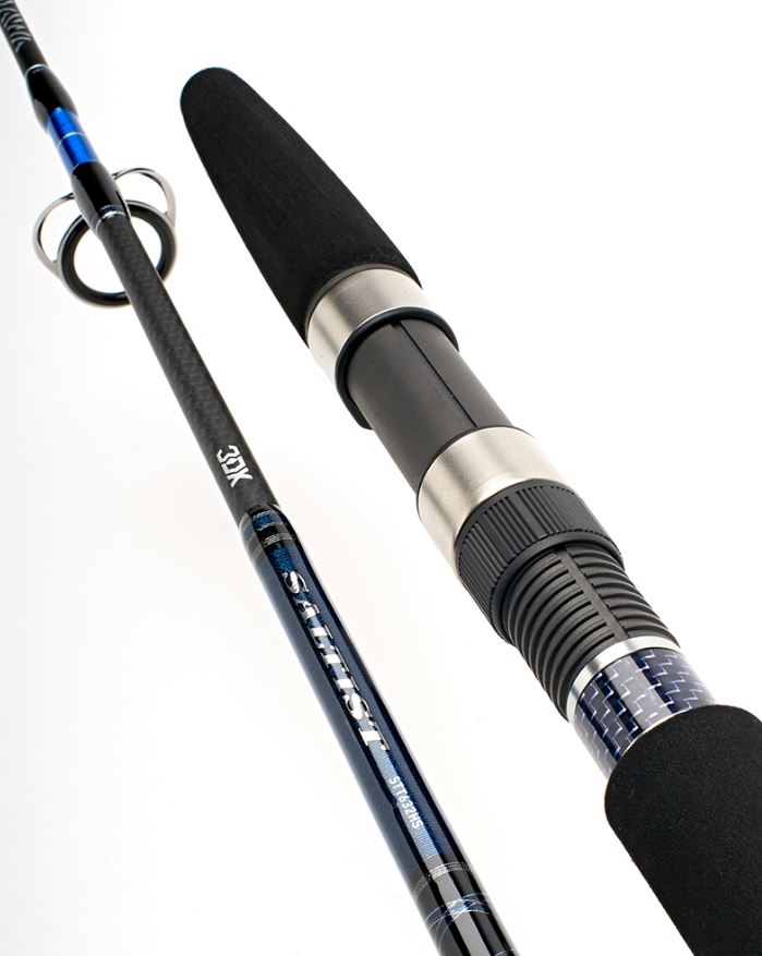 Daiwa Saltist Popper 8'6' 80-140g 2pc Saltwater Lure Fishing Rod - STT862HS-AZ