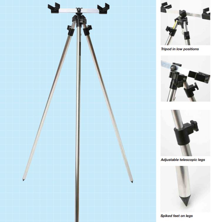 IAN GOLDS TELESCOPIC TRIPOD DOUBLE 42' - 84' Model No. TEL4284D