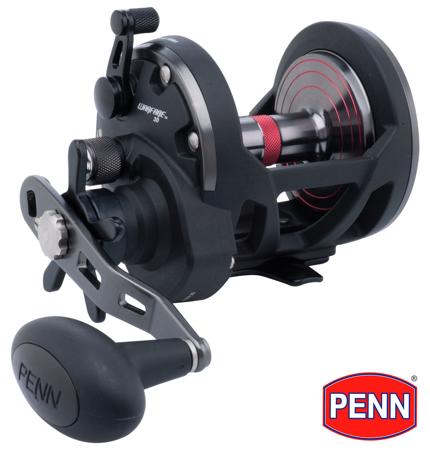 New PENN Warfare 30 Star Drag Multiplier Fishing Reel WAR30 1366201